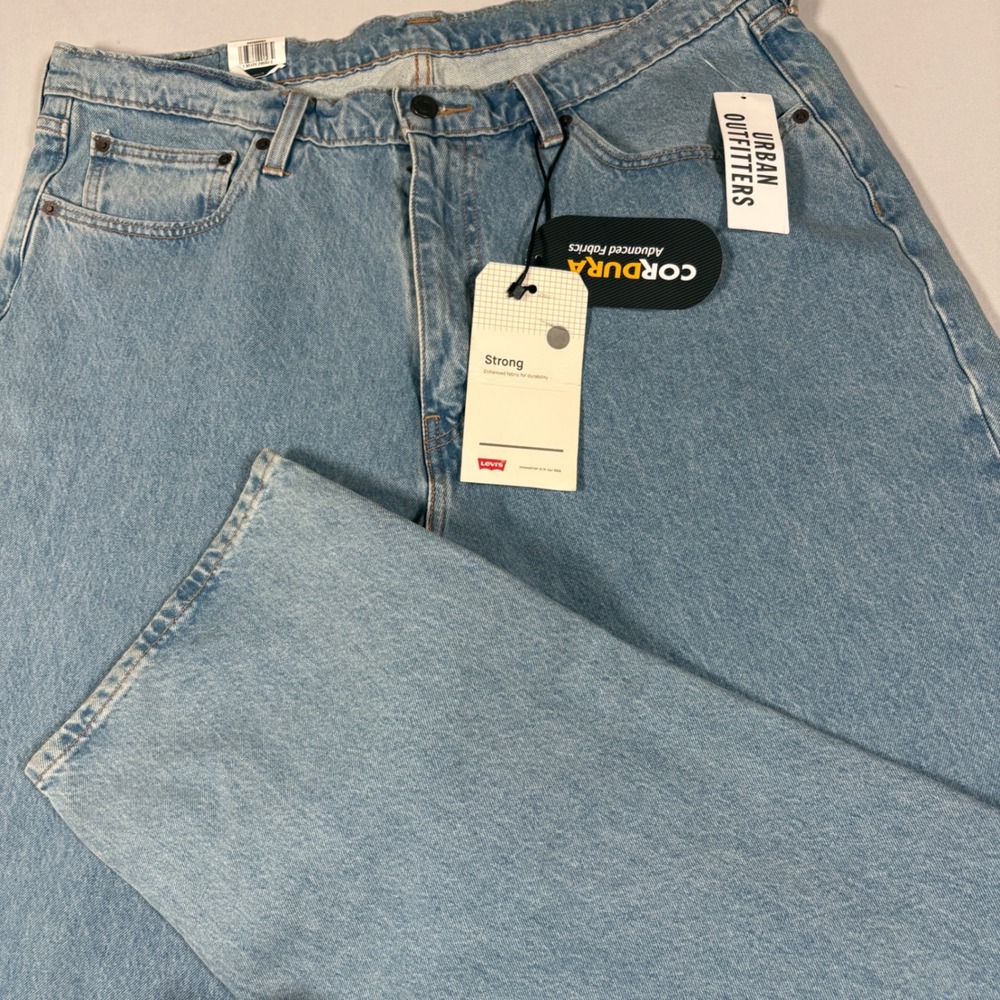 Levi's Jeans Mens 36 Super Baggy Blue Strong Cordura Urban Outfitters NEW